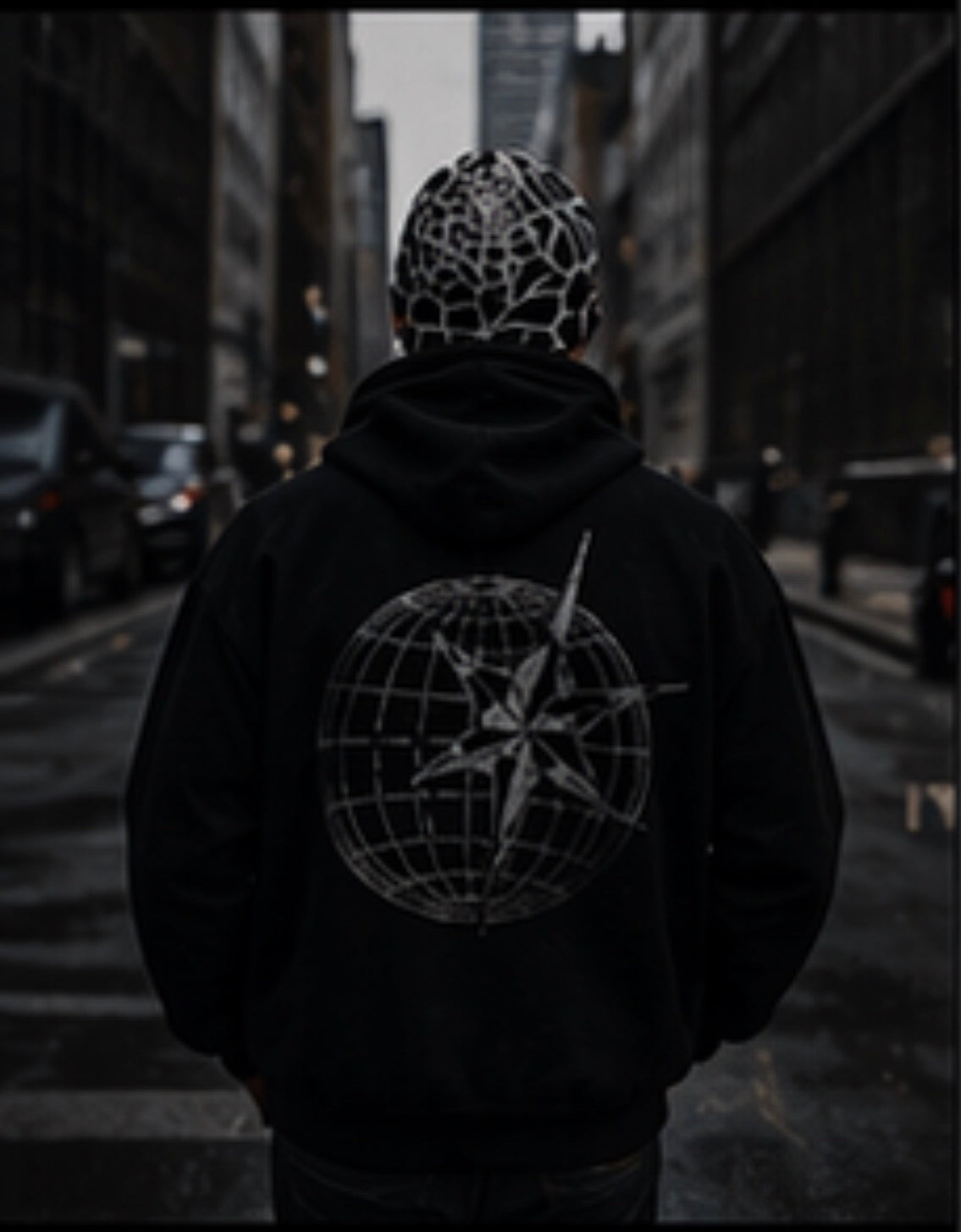 Faith Saints & Co.™ Black Spider print beanie