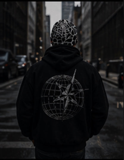 Faith Saints & Co.™ Black Spider print beanie
